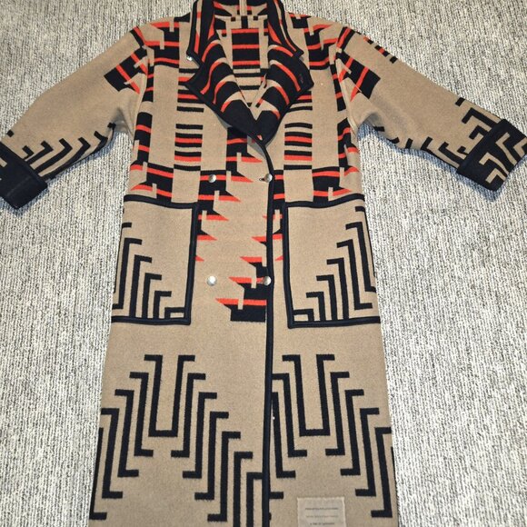 Rare Vintage Pendleton Potlatch Blanket Reversible Coat - Picture 3 of 12
